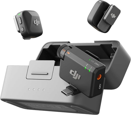 Entdecken Sie das DJI Mic Mini Bluetooth Lavalier Mikrofon: Ihr tragbarer Sound-Kompagnon