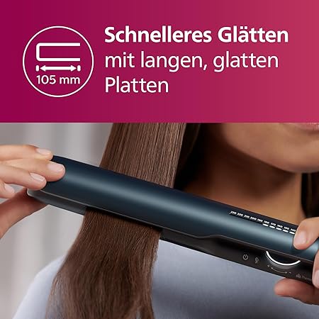 Die Revolution des Haarstylings: Der Philips Haarglätter 7000 Series mit ThermoShield Technologie