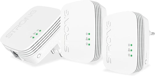Wie das STRONG Powerline 600 Triple Set Mini schwaches WLAN in jedem Raum beseitigt